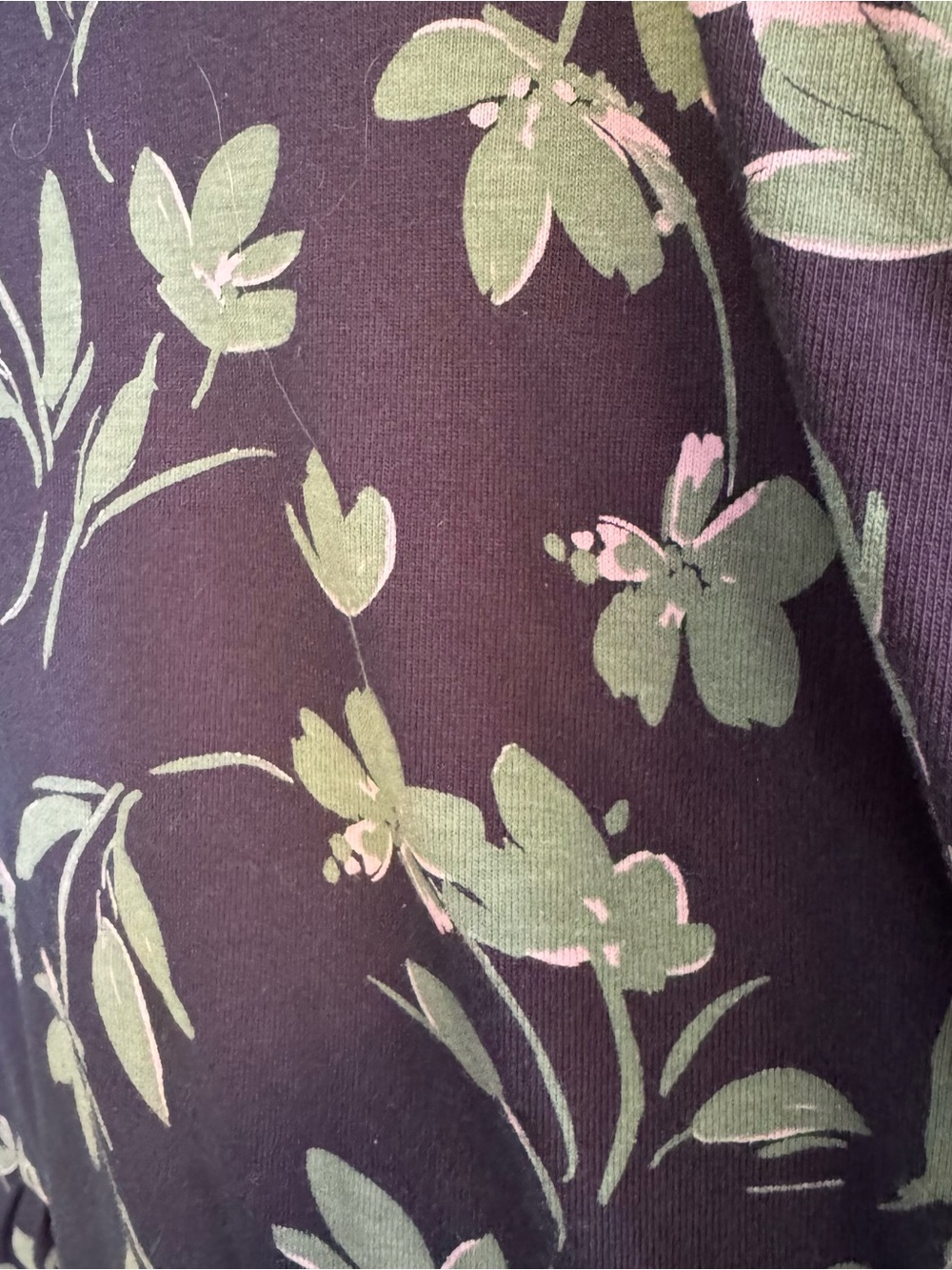 Pact Navy Floral Midi Dress - Picture 2 of 7